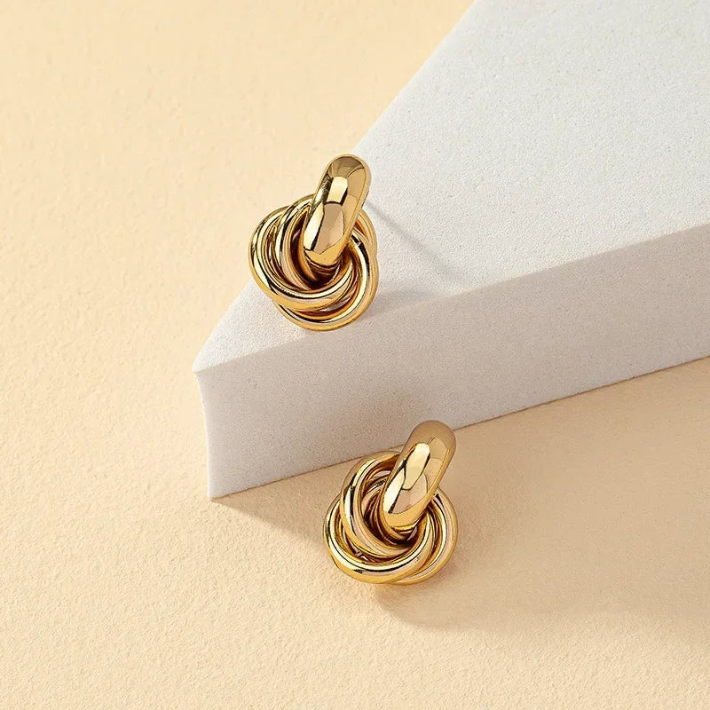 Pendientes de plata de lujo Mia
