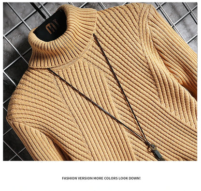 Modern Casual Men's Turtleneck Sweater