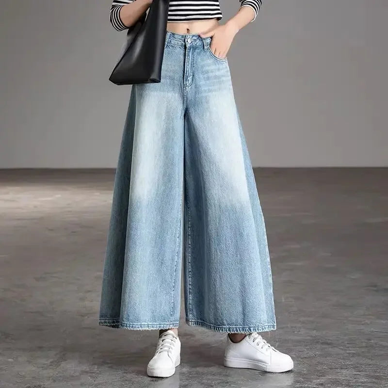 Baggy Style Trend Jeans with High Waist