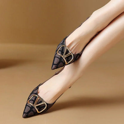 Pointed Elegance Stiletto Sandals