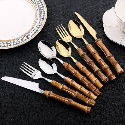 Nature Craft Bamboo Flatware Collection