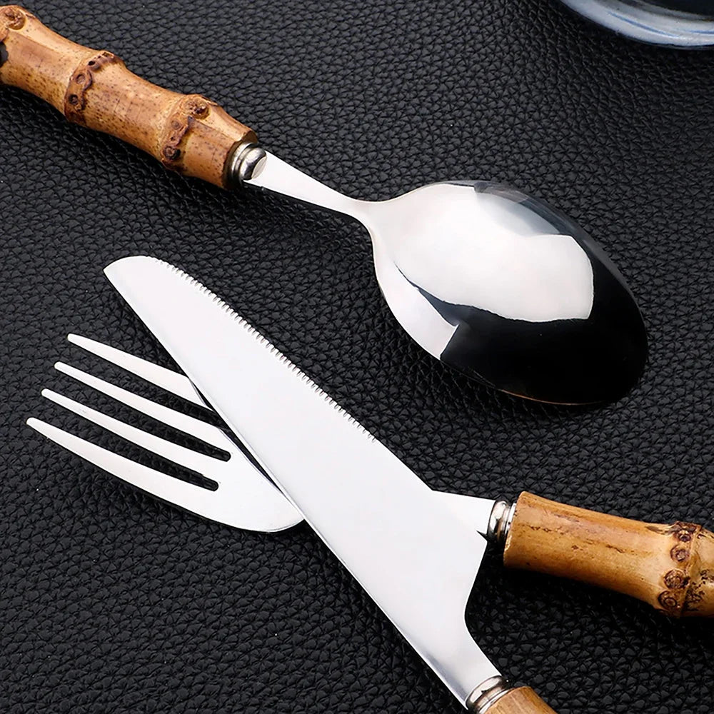 Nature Craft Bamboo Flatware Collection