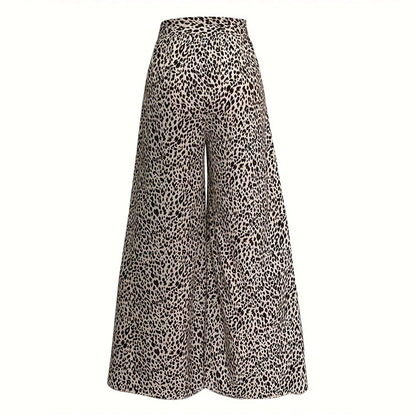 Wild Elegance Wide-Leg Pants