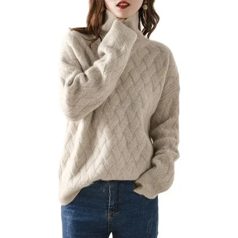 The Ultimate Oversize Wool Long Sleeve Knit