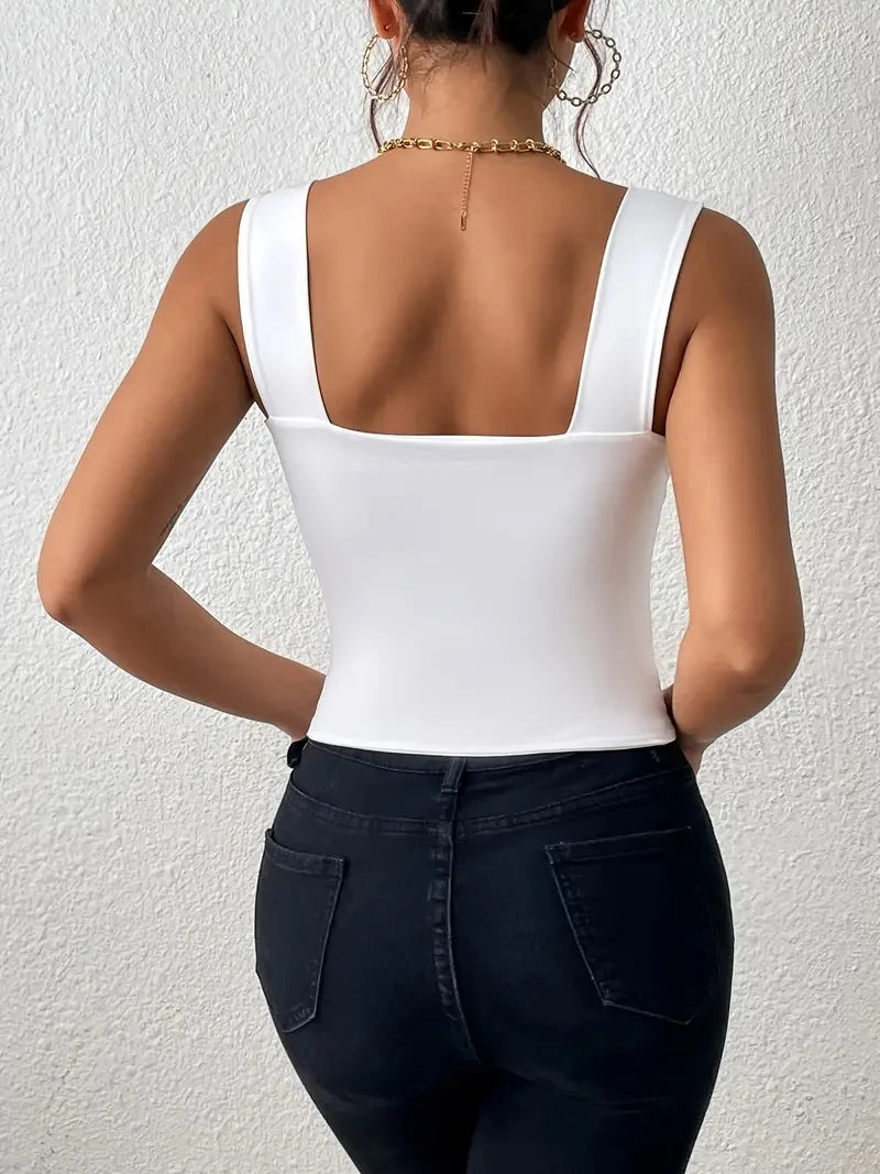 Off-Shoulder Crop Top 2024