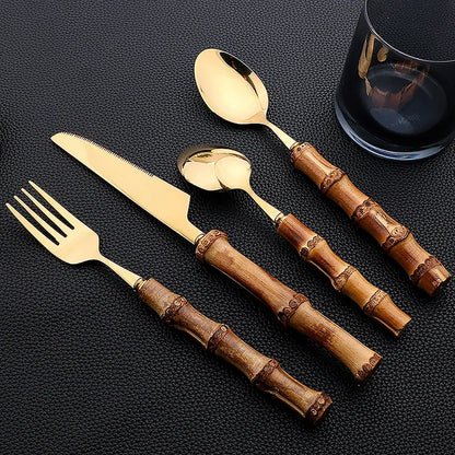 Nature Craft Bamboo Flatware Collection