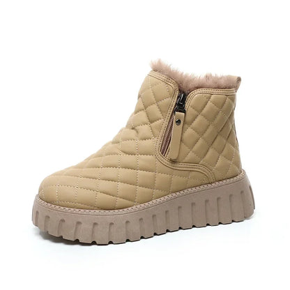 Plush-Lined Boots for Women