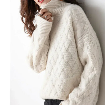 The Ultimate Oversize Wool Long Sleeve Knit