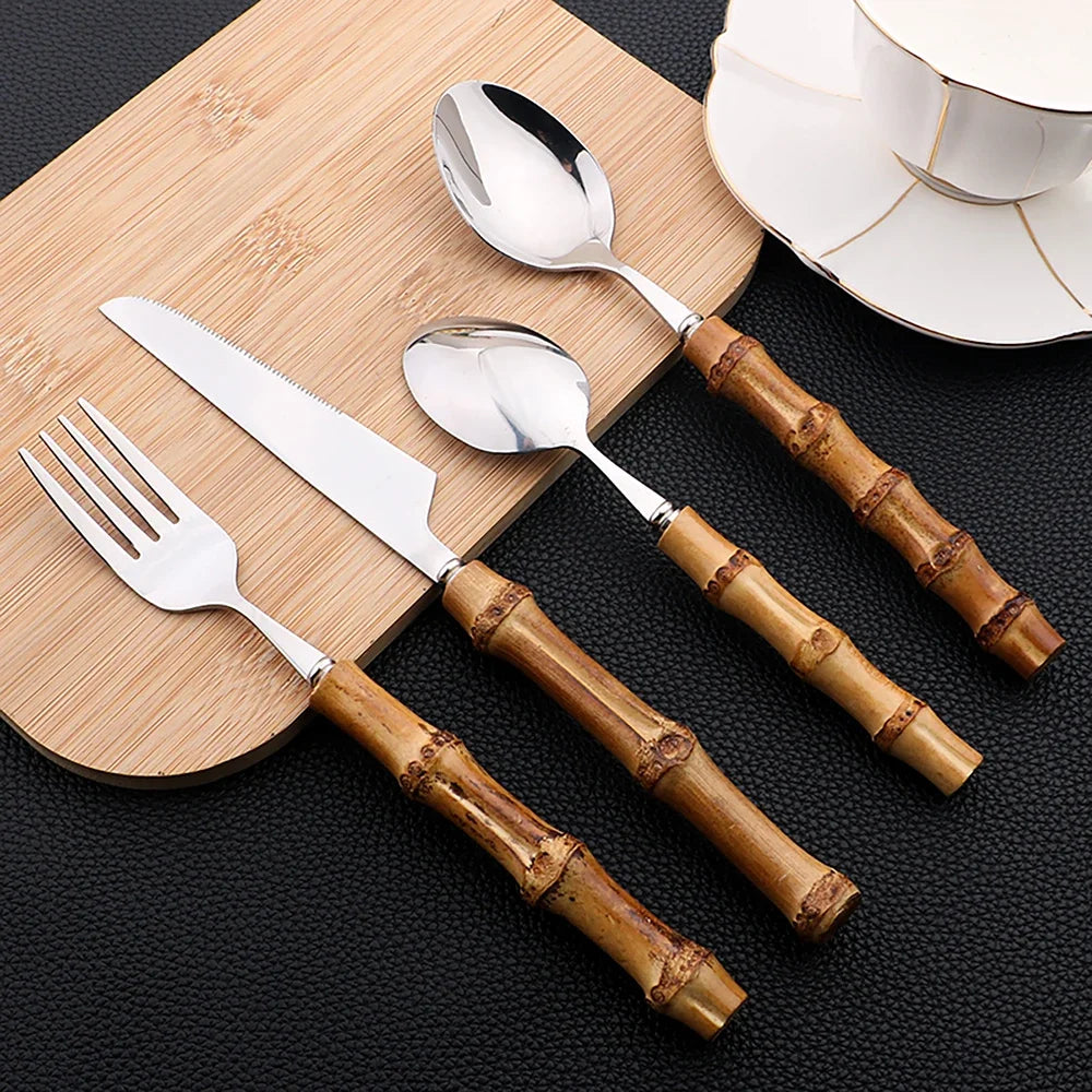 Nature Craft Bamboo Flatware Collection