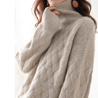 The Ultimate Oversize Wool Long Sleeve Knit